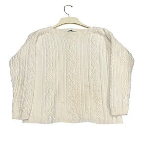 Exclusive Hand Knit For Lauren Ralph Lauren Small Ivory Color